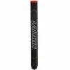 Lamkin Sink Fit Rubber Straight Putter Grip Black Red