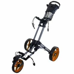 Fastfold Flex 360 Trolley Charcoal - Orange