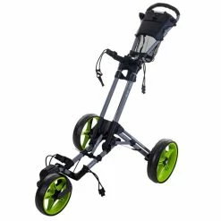 Fastfold Flex 360 Trolley Charcoal - Lime
