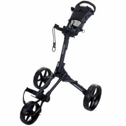 Fastfold Square Manual Cart Charcoal Black
