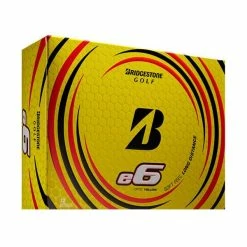 Bridgestone E6 Golf Balls Dozen Yellow
