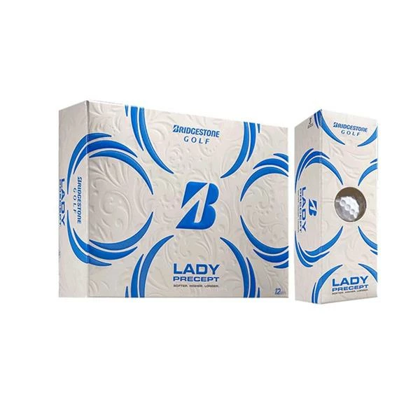 Bridgestone Lady Precept Golf Balls Dozen White - Image 4