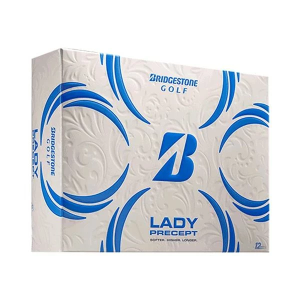 Bridgestone Lady Precept Golf Balls Dozen White
