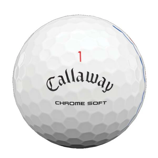 Callaway Chrome Soft Triple Track Balls White - Image 2