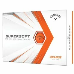 Callaway Supersoft 21 Golf Ball Dozens Orange