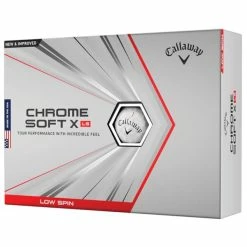 Callaway Chromesoft X LS Golf Ball Dozens White