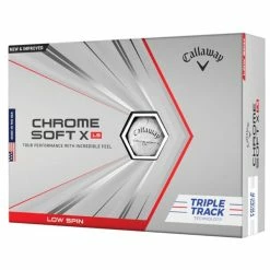 Callaway Chromesoft X LS Triple Track Golf Ball White