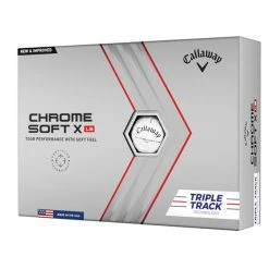 Callaway Chrome Soft X LS Triple Track Balls White