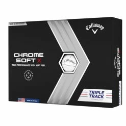 Callaway Chrome Soft X Triple Track Balls White