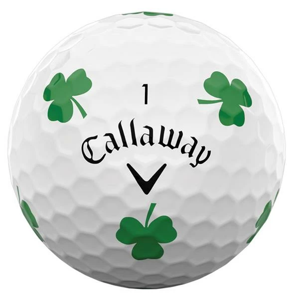 Callaway Chrome Soft Truvis Shamrock Doz Balls White - Image 2