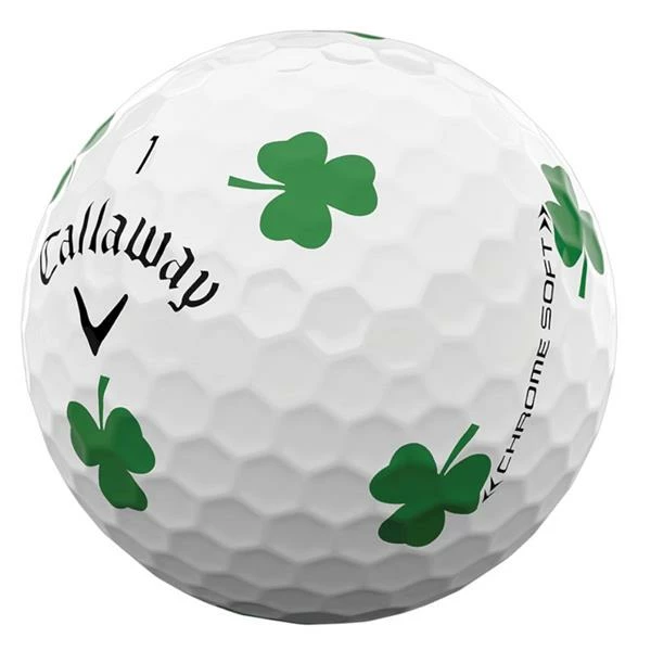 Callaway Chrome Soft Truvis Shamrock Doz Balls White - Image 4