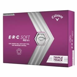 Callaway ERC Reva 23 Triple Track Golf Balls Dozen White