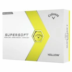 Callaway Supersoft 23 Golf Balls Dozen Yellow