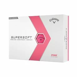 Callaway Supersoft 23 Matte Golf Balls Dozen Pink