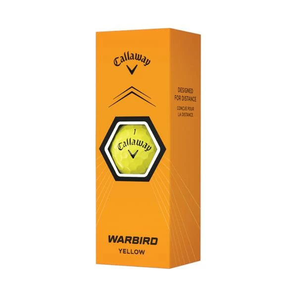 Callaway Warbird 23 Golf Ball Dozens Dozen Yellow - Image 4