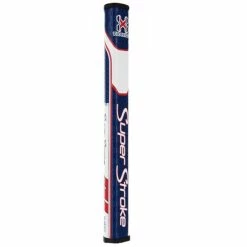 SUPER STROKE Flatso 1.0 Putter Grip Red White Blue