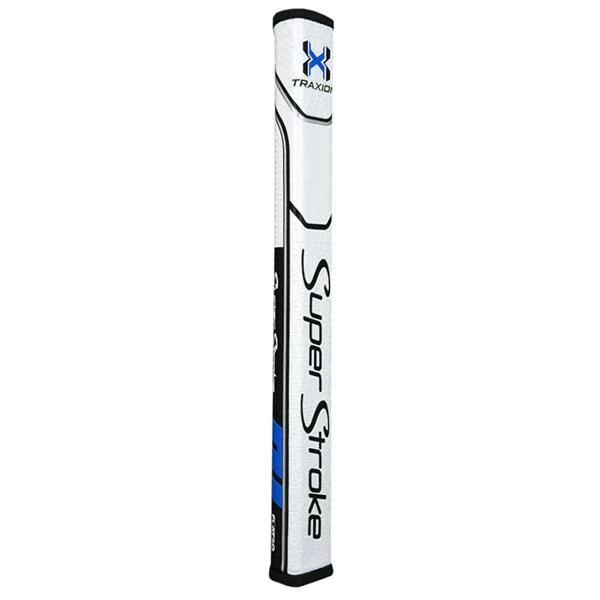 SUPER STROKE Flatso 1.0 Putter Grip Black - White - Blue