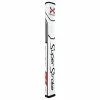 SUPER STROKE Flatso 1.0 Putter Grip White Red Silver