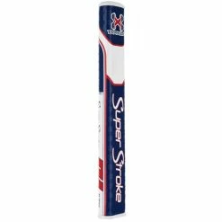 SUPER STROKE Flatso 3.0 Putter Grip White - Navy - Red