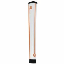 P2 Grips Aware Slimline Tour Putter Grip White - Orange