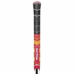 Golf Pride MCC Teams Midsize Grip . Dark Red Yellow