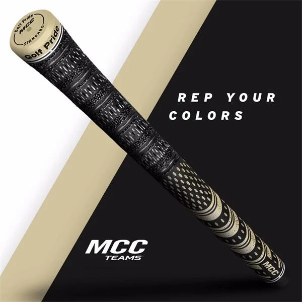 Golf Pride MCC Teams Standard Grip . Black - Gold - Image 4