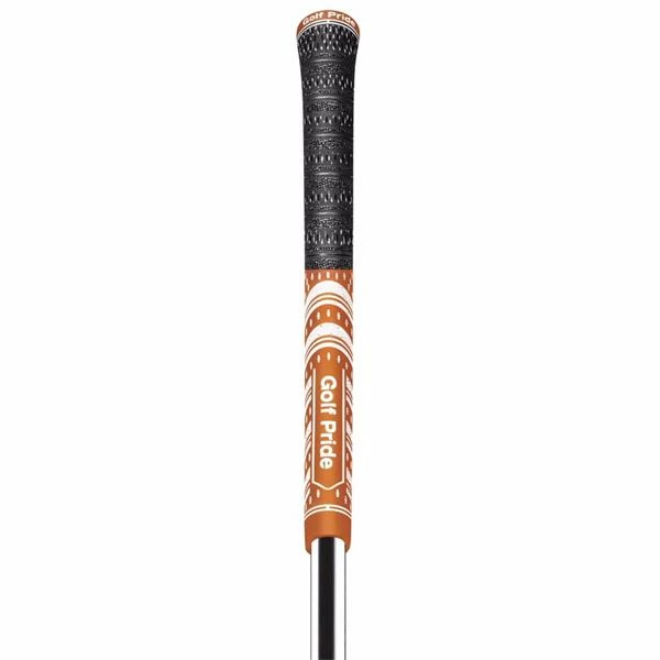 Golf Pride MCC Teams Standard Grip . Dark Orange White - Image 2