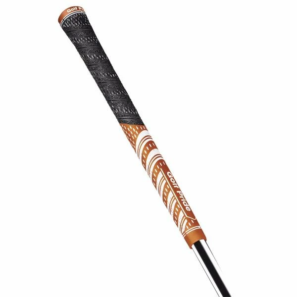 Golf Pride MCC Teams Standard Grip . Dark Orange White - Image 3