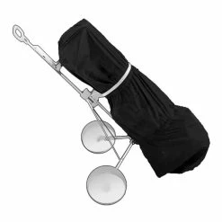 Golfers Club Collection Rain Cape Nylon Black