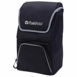 Fastfold Cooler Bag Black Silver