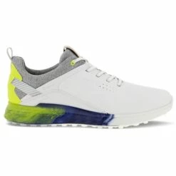 ECCO Golf Gents S-Three Shoes White Lime Punch 60212