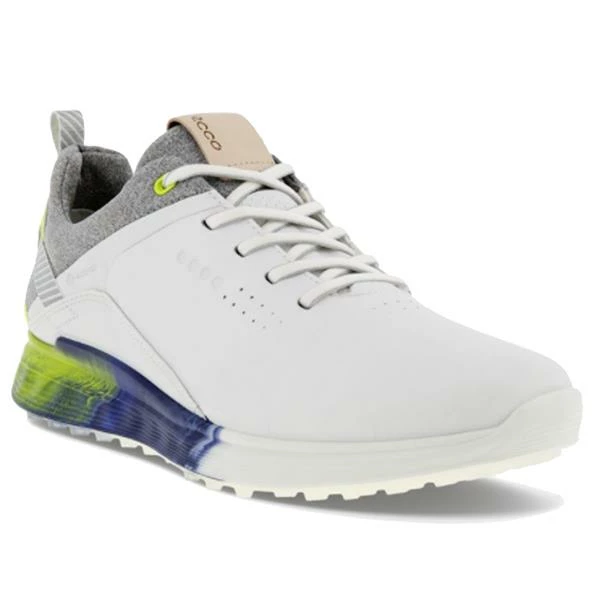 ECCO Golf Gents S-Three Shoes White Lime Punch 60212 - Image 4