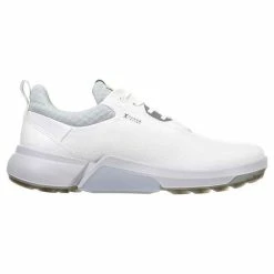 ECCO Gents Biom Hybrid 4 GORE-TEX Waterproof Golf Shoes White - Concrete