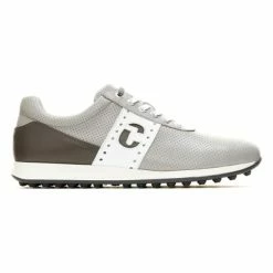 Duca Del Cosma Gents Belair Waterproof Shoes Grey - Dark Grey - White (103)