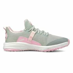 Puma Junior Grip Fusion Evo Shoes Grey - Pink