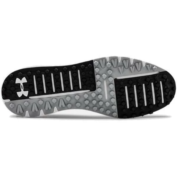 Under Armour Gents HOVR Fade Spikeless Shoes White (100) - Image 2