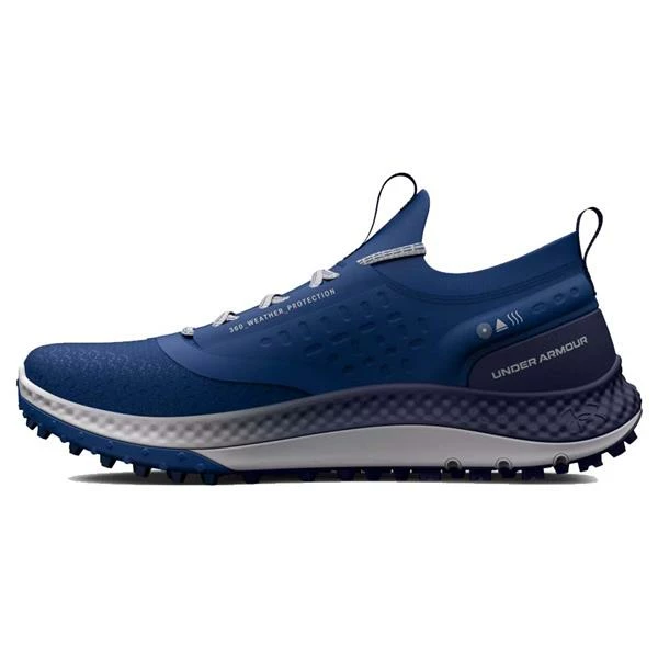 Under Armour Gents Charged Phantom Spikeless Shoes Blue Mirage (401) - Image 3