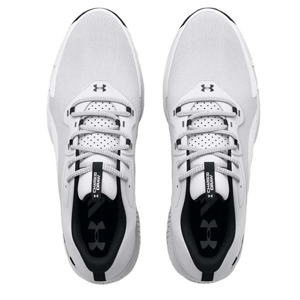 Under Armour Gents Charged Draw 2 Shoes White (100) - Image 4