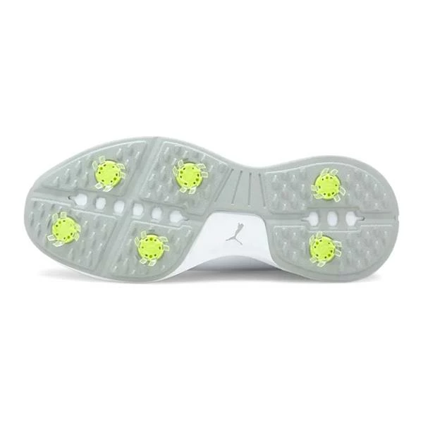 Gents Fusion FX Tech Shoes White - Puma Silver - High Rise - Image 2