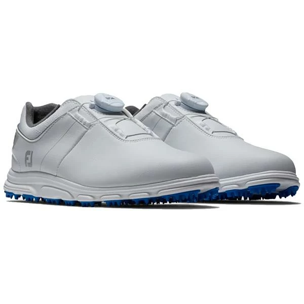 FootJoy Pro SL Junior BOA Shoes White - Grey - Image 5