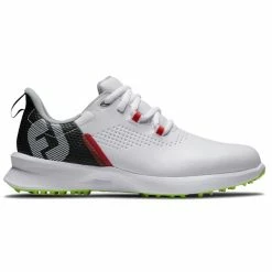 FootJoy Fuel Junior Shoes White - Black - Lime