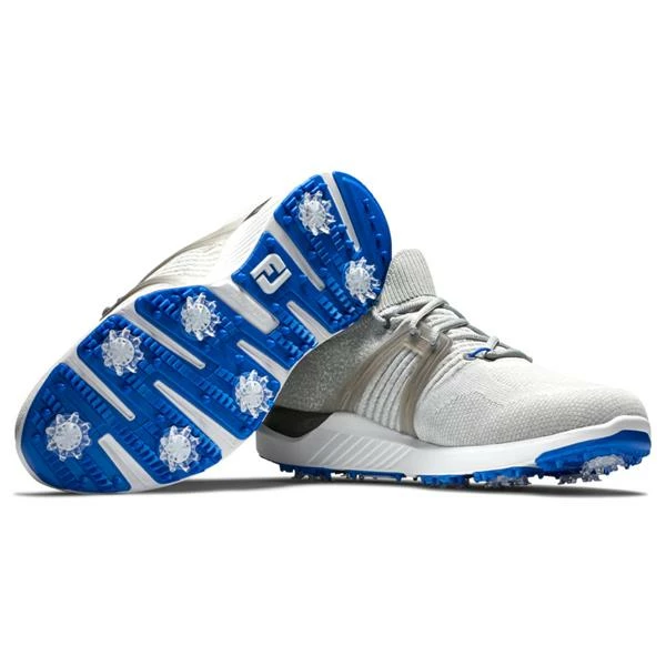 FootJoy Gents Hyperflex Shoes Wide Fit Grey - White - Blue - Image 5