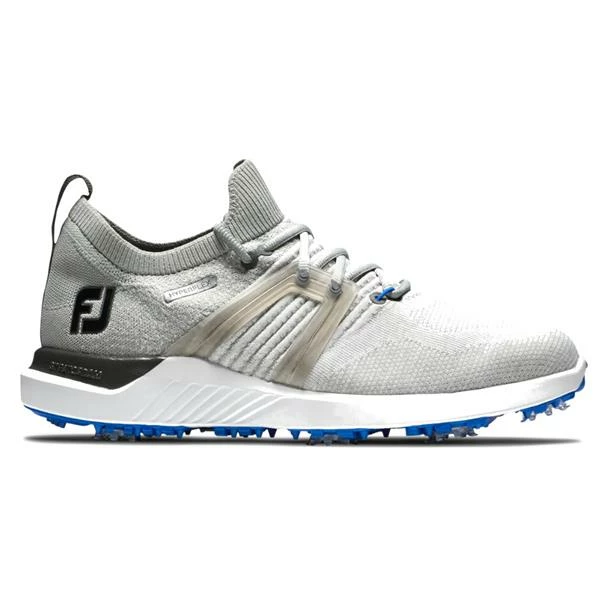 FootJoy Gents Hyperflex Shoes Wide Fit Grey - White - Blue