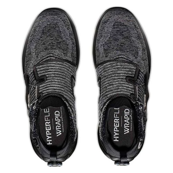 FootJoy Gents Hyperflex BOA Shoes Black - Charcoal - Silver - Image 4