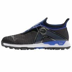 Mizuno Gents Wave Hazard Boa Shoes Black - Blue