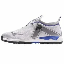 Mizuno Gents Wave Hazard Boa Shoes White Blue