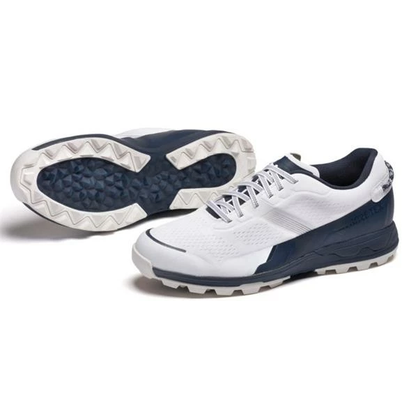 Mizuno Gents MZU EN Shoes White - Navy - Image 3