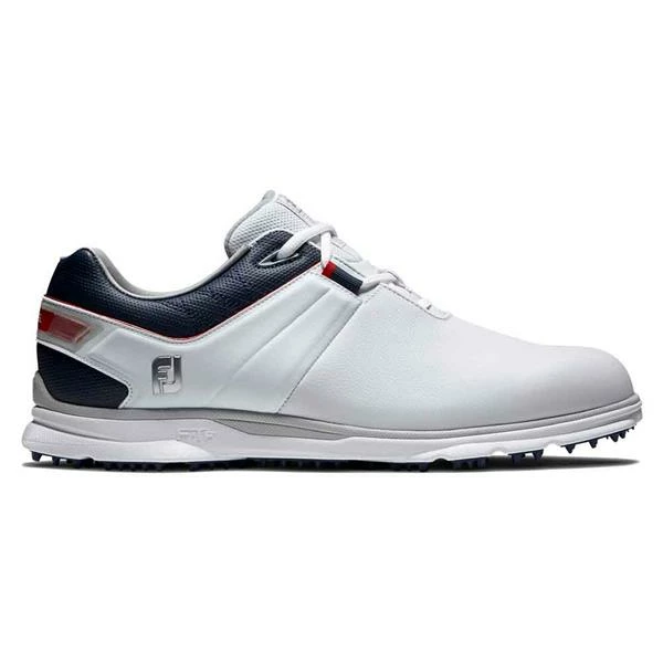 FootJoy Gents Pro SL Shoes White - Navy - Red