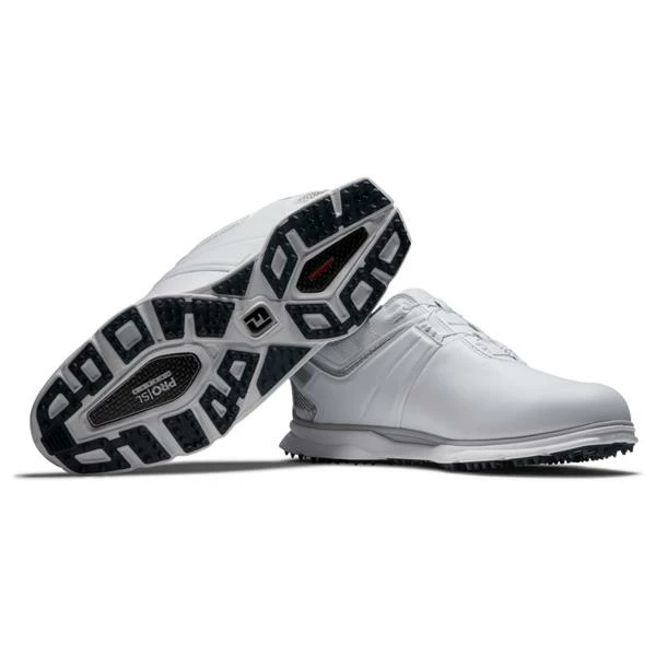FootJoy Gents Pro SL Carbon BOA Shoes White - Silver - Image 5