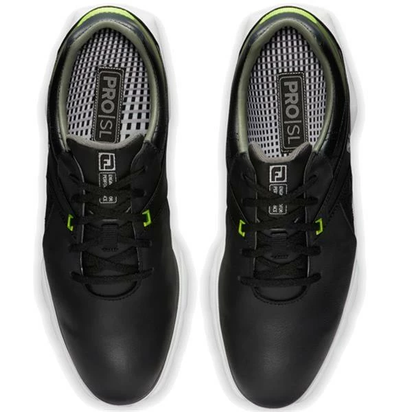 FootJoy Gents Pro SL Shoes Black - Lime - Image 4